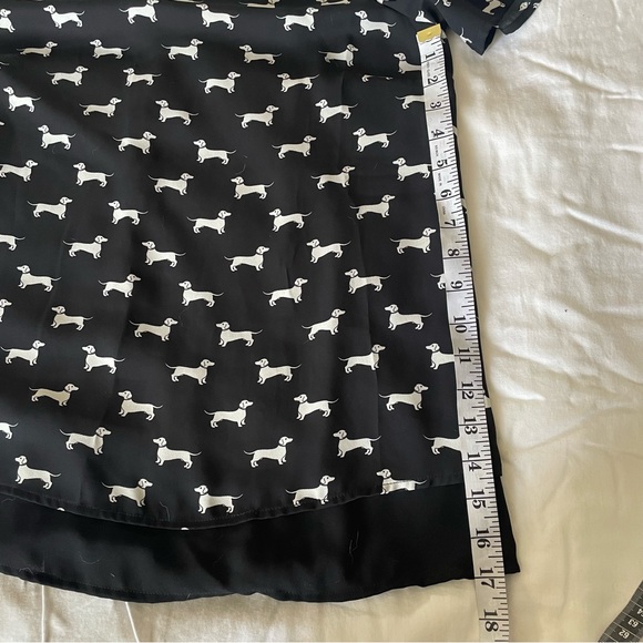 Dachshund print blouse - Picture 5 of 5